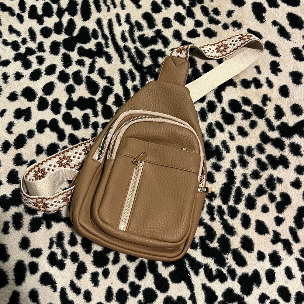 Brown Sling Bag